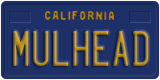 California, Vanity Plates