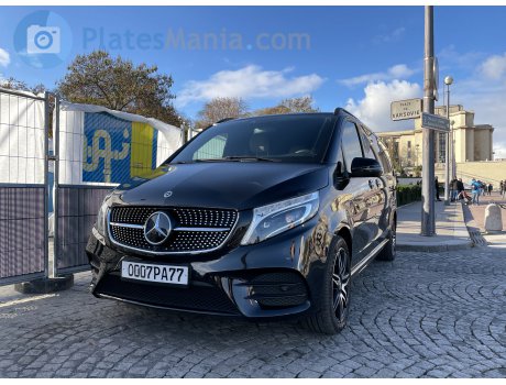 о007ра77, Mercedes-Benz V-Klasse