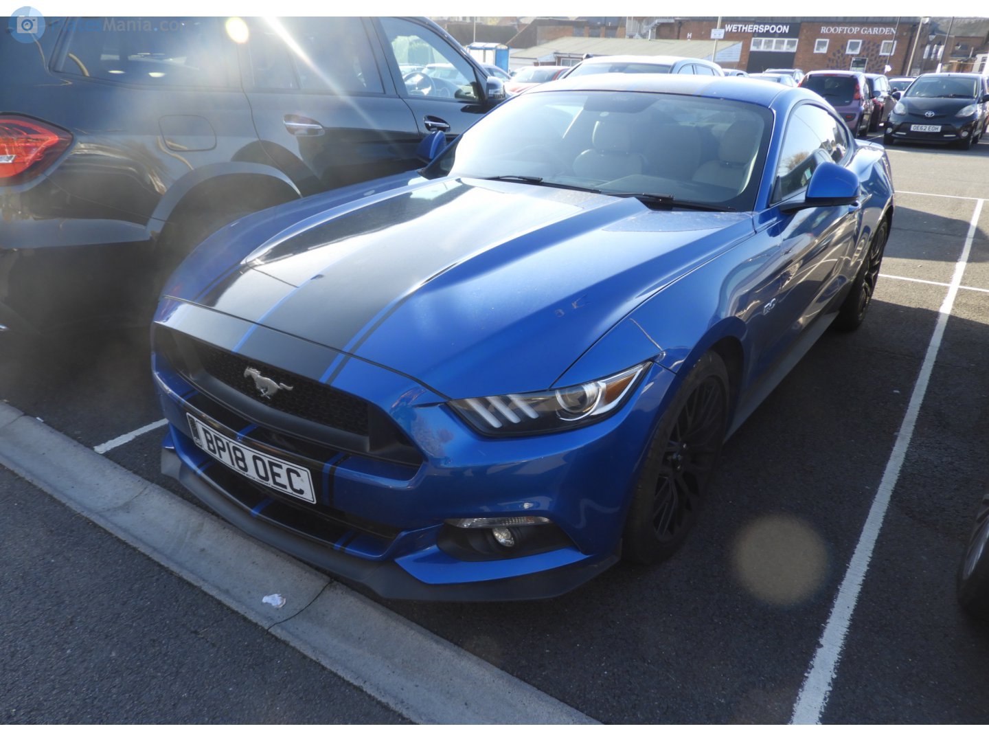 BP18OEC, Ford Mustang 6th gen 2-door Coupé (S550), facelift, 2017–2023