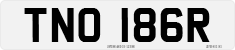 License plate of the United Kingdom, 1963 year system