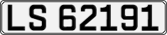 License plate of Norway, Cars