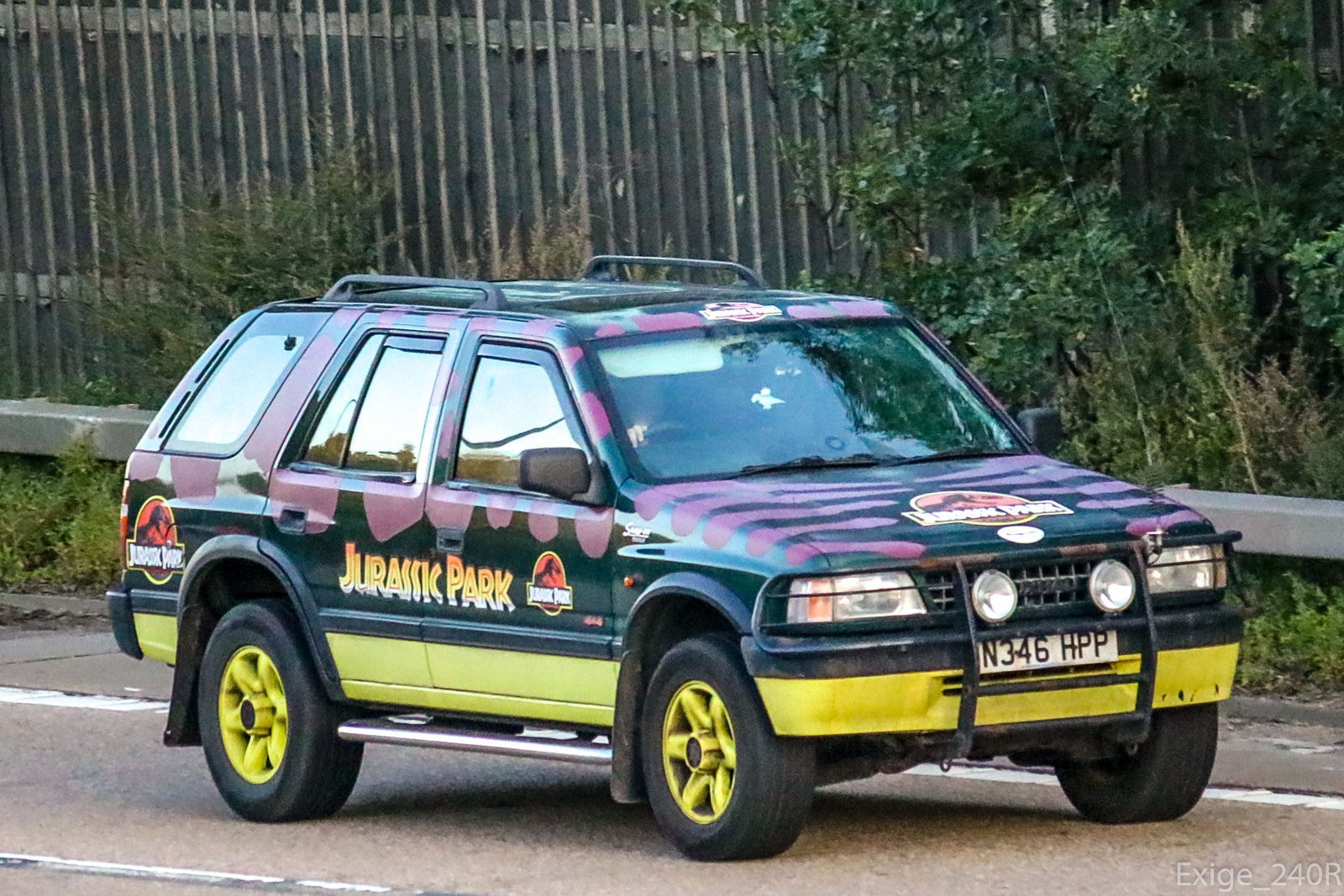 N346HPP, Vauxhall Frontera 1st gen 5-door SUV (U92), 1991–1998