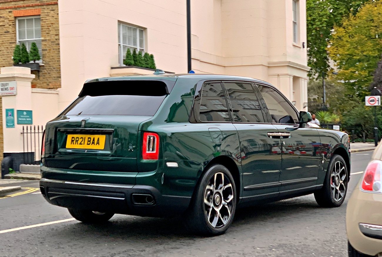 RR21BAA, Rolls-Royce Cullinan 1st gen (RR31), 2018–2024