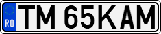 License plate of Romania, Regular plates