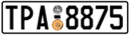 License plate of Greece, Cars