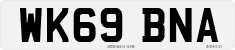 License plate of the United Kingdom, 2001 year system
