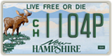 New Hampshire, Moose (XXXXX)