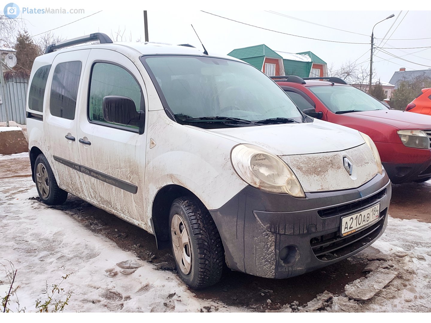 а 210 ав 184, Renault Kangoo 2nd gen (K61/F61; Global-market), 2007–2013