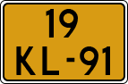 License plate of the Netherlands, Military