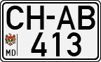 License plate of Moldova, Trailers (1992)
