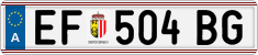 License plate of Austria, Regular plates