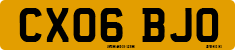 License plate of the United Kingdom, 2001 year system