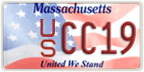 Massachusetts, Specialty plates (AB 1234)