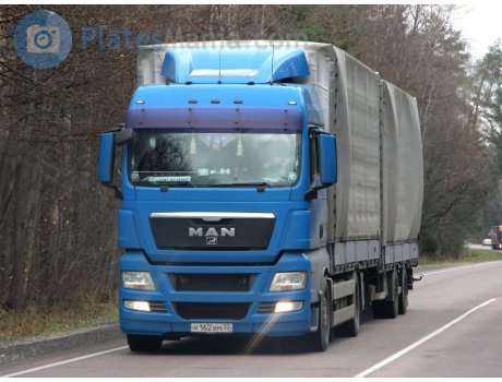 н162вм32, MAN TGX