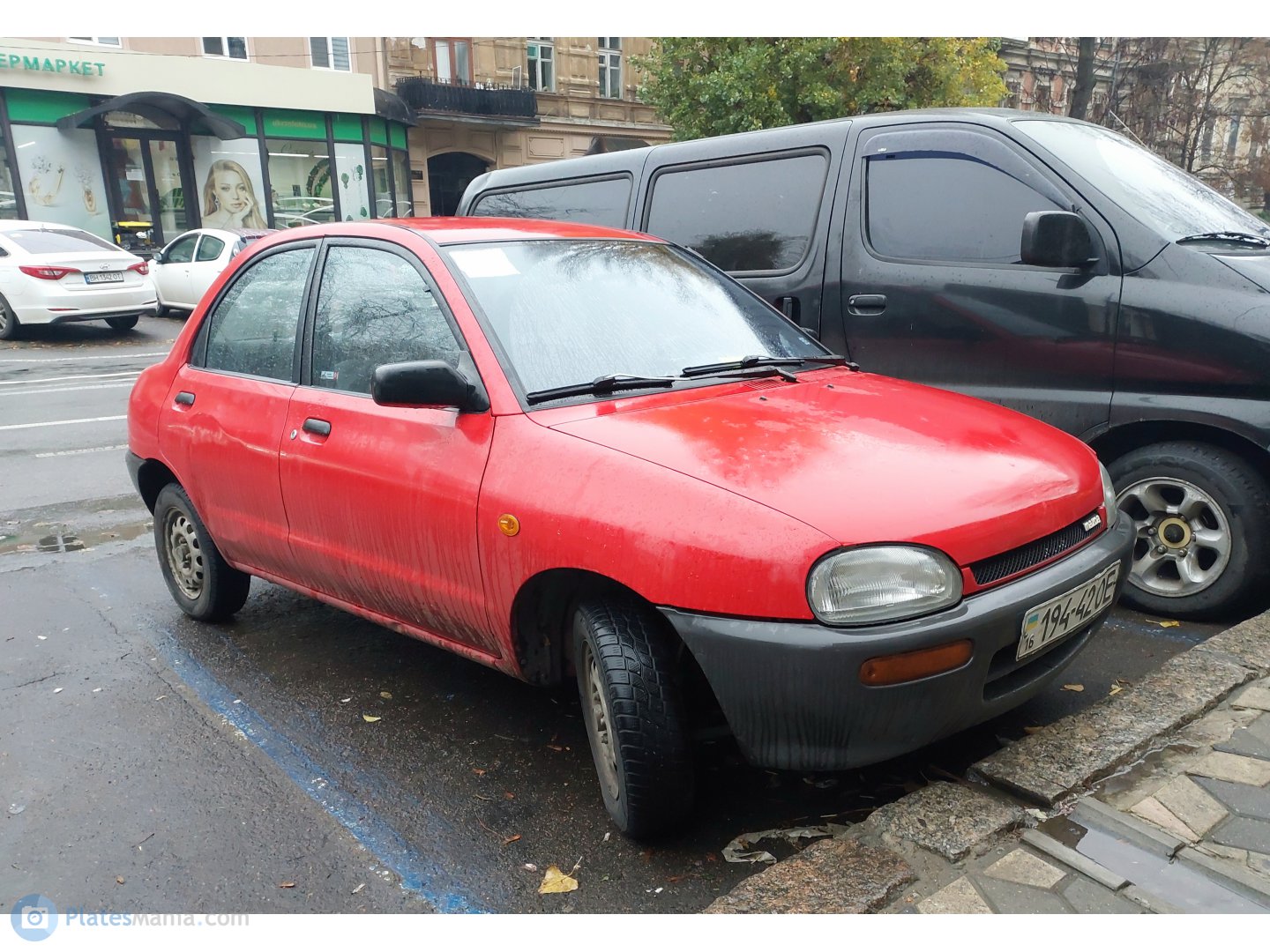 16 194-42 OE, Mazda 121 2nd gen (DB), 1991–1998