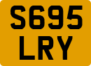 License plate of the United Kingdom, 1983 year system