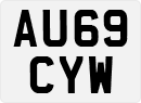 License plate of the United Kingdom, 2001 year system