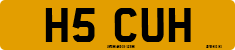 License plate of the United Kingdom, 1983 year system