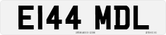 License plate of the United Kingdom, 1983 year system
