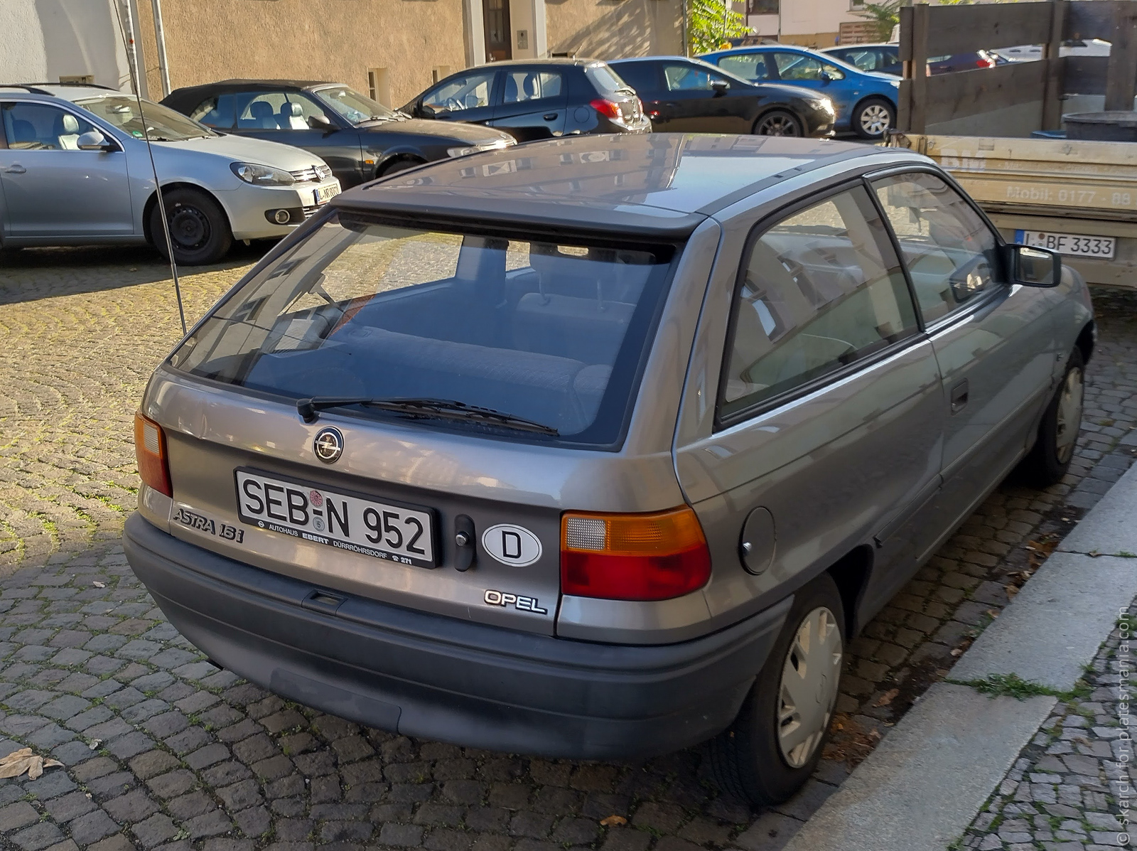 SEB N 952, Opel Astra 1st gen 3-door Hatch (F; T92), 1991–1998