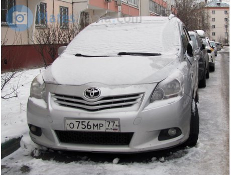 о756мр77, Toyota Verso