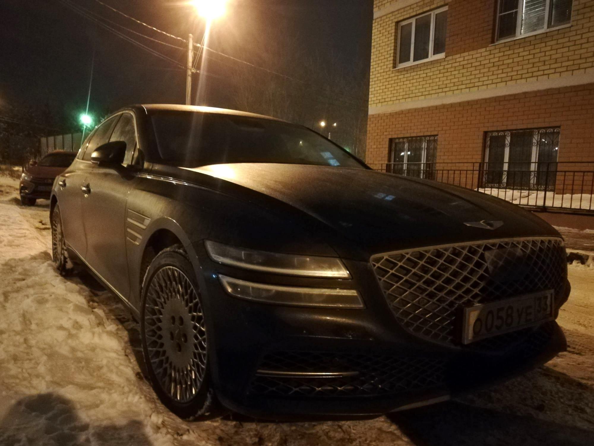 о 058 уе 33, Genesis G80 2nd gen (RG3), 2020–