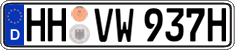 German license plate, Plates for oldtimers (type 