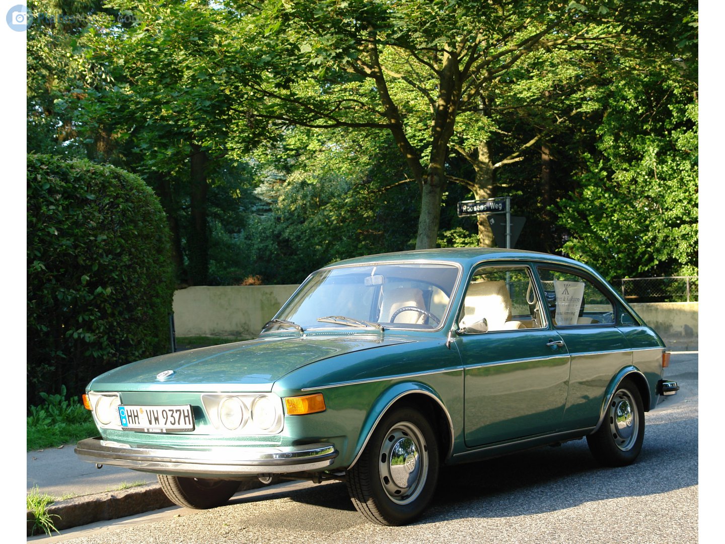 HH VW 937 H, Volkswagen Typ 4 (412) 2-door Fastback, 1972–1974