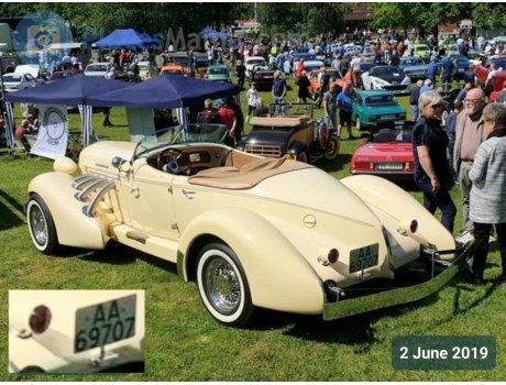 AA 69707, Home-made vehicle