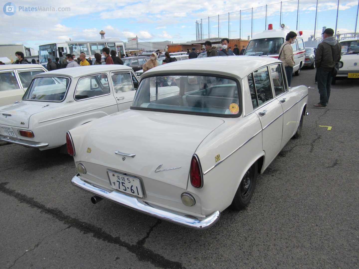 愛媛 5 す 7561, Toyota Corona 2nd gen (Toyopet Corona) Sedan (T20/T30), 1960–1964