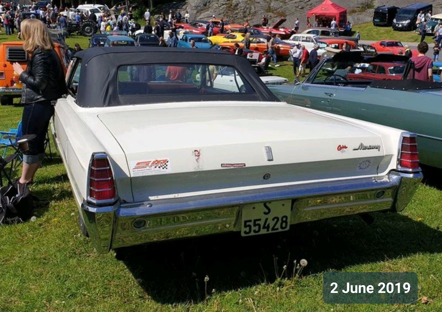 S-55428, Mercury Monterey 6th gen 1966 2-door Convertible (76A), 1st facelift, 1965–1966