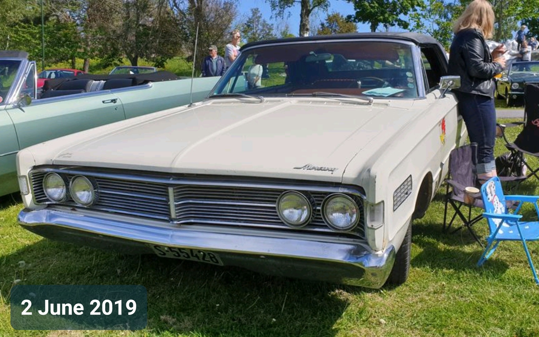 S-55428, Mercury Monterey 6th gen 1966 2-door Convertible (76A), 1st facelift, 1965–1966