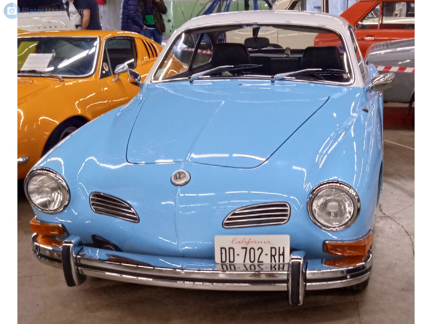 DD-702-RH, Volkswagen Karmann-Ghia Coupé (Typ 14), 1955–1974