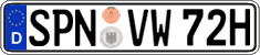 German license plate, Plates for oldtimers (type 