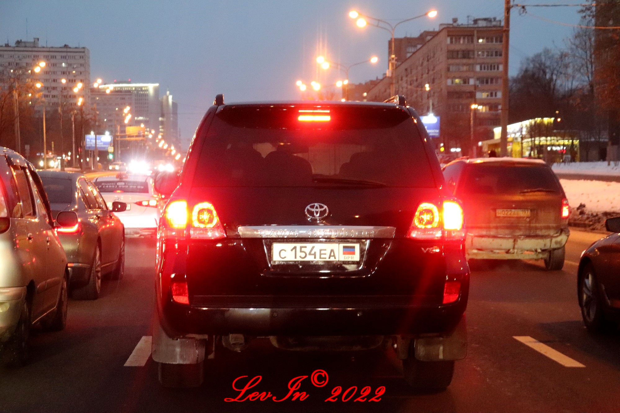 с 154 еа, Toyota Land Cruiser 200 (J200), 2007–2011