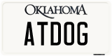 Oklahoma, Vanity Plates