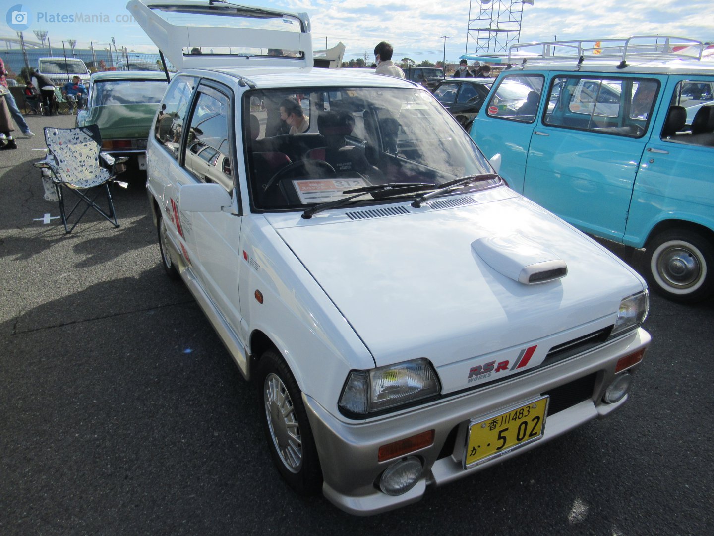 香川 483 か 502, Suzuki Alto 2nd gen Works (CA71, JP-market), 1986–1988
