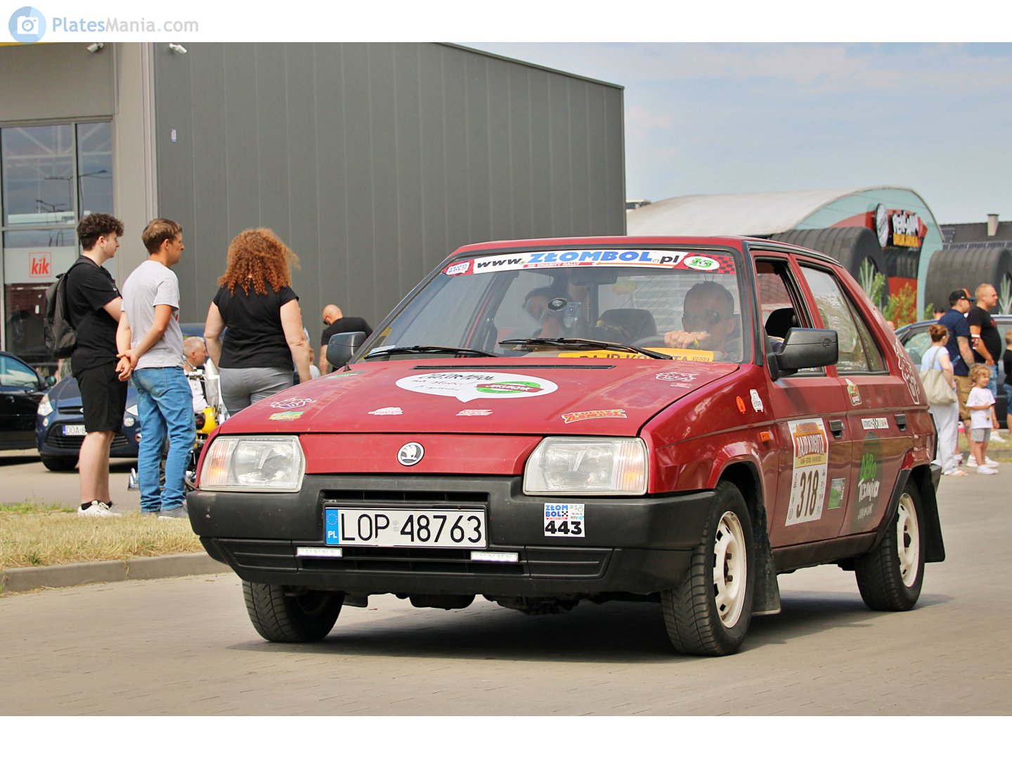 LOP 48763, Skoda Favorit 1st gen Hatch (Type 781), 1987–1995