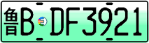 License plate of China, Electric vehicles