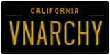 California, Vanity Plates