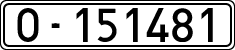 License plates of Spain, 1900 year series