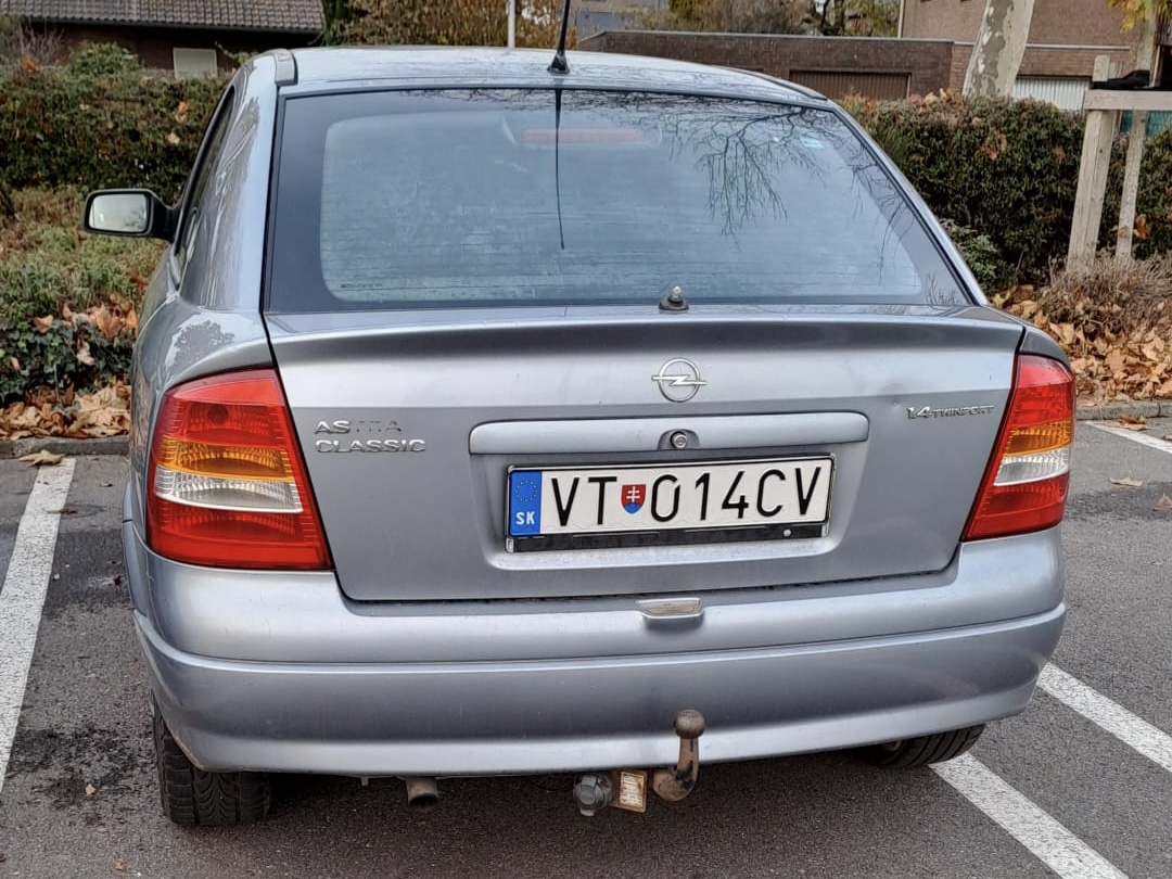 VT-014CV, Opel Astra 2nd gen 3-door Hatch (G; T98), 1998–2004