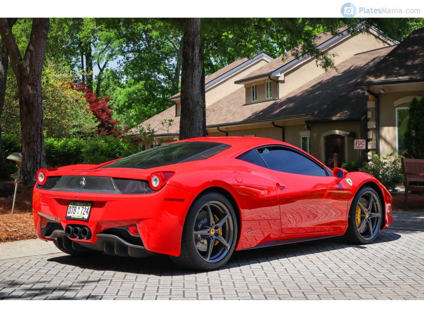 DTB 724, Ferrari 458 1st gen Italia (F142), 2009–2015