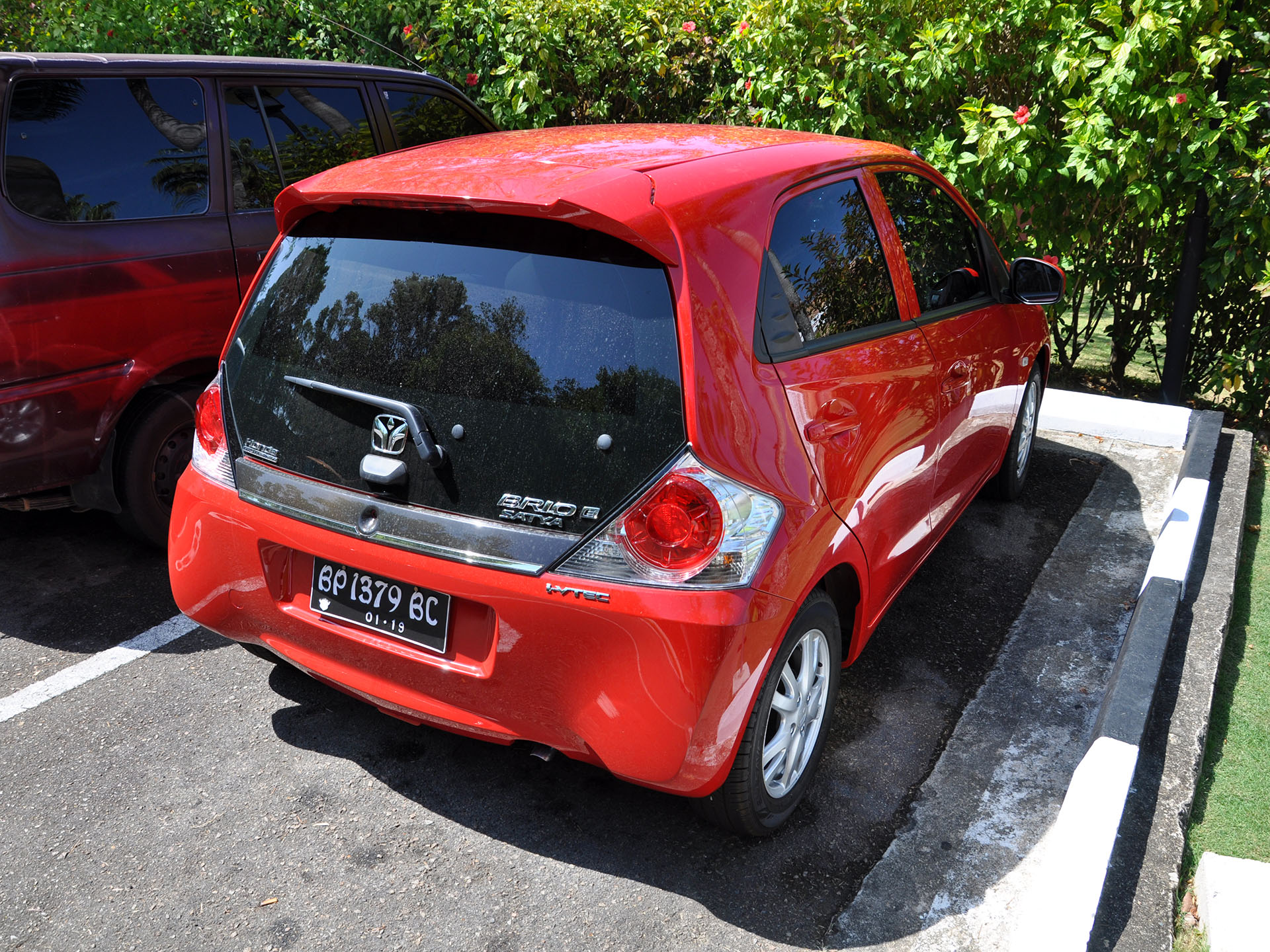 BP 1379 BC, Honda Brio 1st gen Hatch (DD1/DD2), facelift, 2016–2020