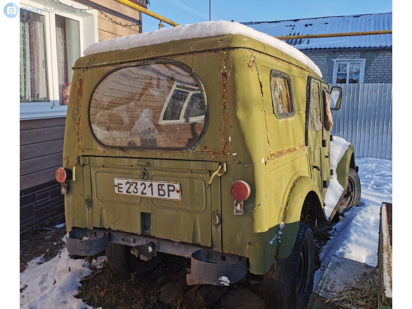 е 2321 БР, GAZ 69 69А 5-door, 1952–1973