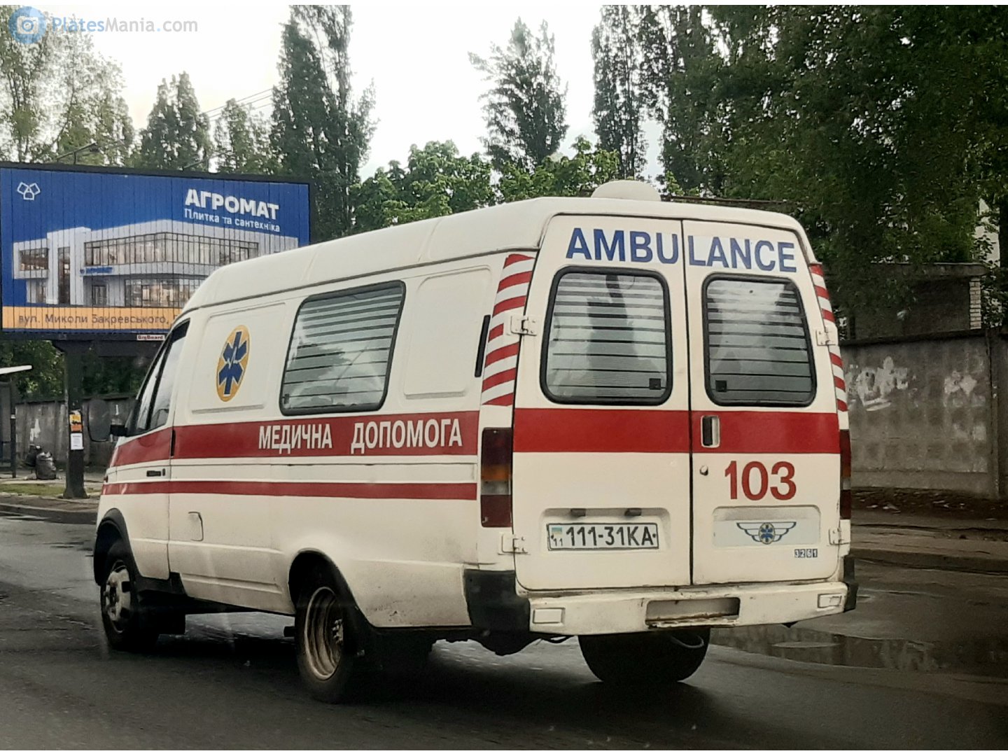 11 111-31 KA, GAZ 3221 ГАЗель 3221(4) Ambulance, 1996–2003