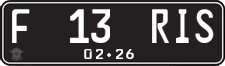 License plate of Indonesia, Regular plates