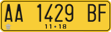 License plate of Indonesia, Commercial vehicles