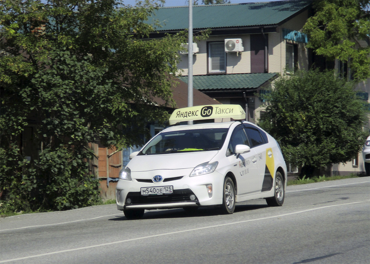 м 540 ое 125, Toyota Prius 3rd gen Liftback (ZVW30), 2009–2015