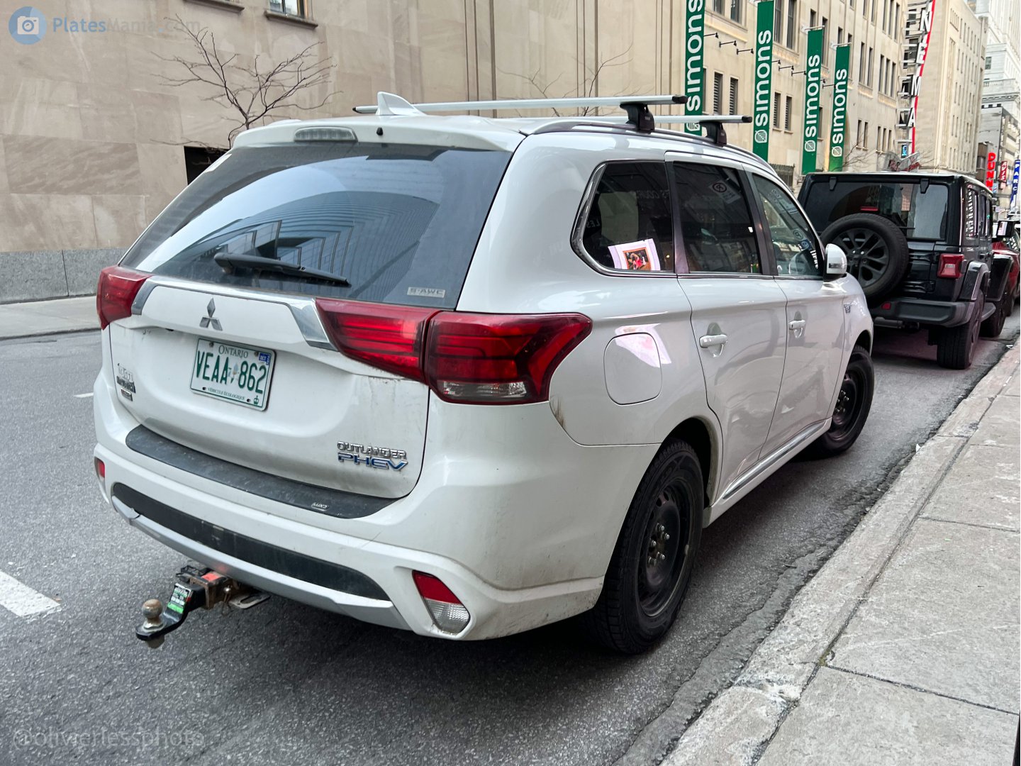 VEAA-862, Mitsubishi Outlander 3rd gen (GF/GG/ZJ/ZK/ZL), facelift, 2015–2023